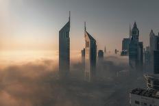 Fog Lockdown on the City of Steel-Stan Huang-Photographic Print
