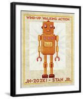 Stan Jr. Box Art Robot-John Golden-Framed Giclee Print