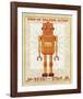 Stan Jr. Box Art Robot-John W^ Golden-Framed Art Print