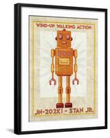Stan Jr. Box Art Robot-John W Golden-Framed Giclee Print