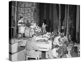 Stan Kenton, Laurindo Almeida, Eddie Safranski, Bob Cooper, Art Pepper, Shelly Manne et al-William Paul Gottlieb-Stretched Canvas