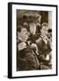 Stan Laurel and Oliver Hardy, American-Based Comedy Duo, 1933-null-Framed Giclee Print