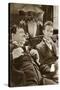 Stan Laurel and Oliver Hardy, American-Based Comedy Duo, 1933-null-Stretched Canvas