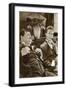 Stan Laurel and Oliver Hardy, American-Based Comedy Duo, 1933-null-Framed Giclee Print