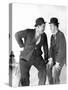 Stan Laurel and Oliver Hardy, c.1930s-null-Stretched Canvas