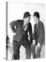 Stan Laurel and Oliver Hardy, c.1930s-null-Stretched Canvas