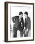 Stan Laurel and Oliver Hardy, CA 1930s-null-Framed Photo