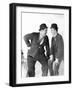 Stan Laurel and Oliver Hardy, CA 1930s-null-Framed Photo