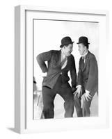 Stan Laurel and Oliver Hardy, CA 1930s-null-Framed Photo