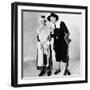 Stan Laurel and Oliver Hardy in a Thanksgiving-Themed Mgm Publicity Shot, Early 1930S-null-Framed Photo