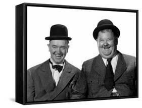 Stan Laurel, Oliver Hardy, c.1940s-null-Framed Stretched Canvas