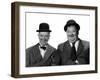 Stan Laurel, Oliver Hardy, c.1940s-null-Framed Photo