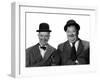 Stan Laurel, Oliver Hardy, c.1940s-null-Framed Photo