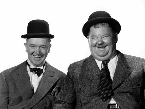 Stan Laurel, Oliver Hardy, c.1940s' Photo | AllPosters.com