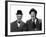 Stan Laurel, Oliver Hardy, c.1940s-null-Framed Photo