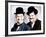 Stan Laurel, Oliver Hardy, ca. 1930s-null-Framed Photo