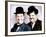 Stan Laurel, Oliver Hardy, ca. 1930s-null-Framed Photo