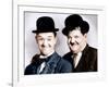 Stan Laurel, Oliver Hardy, ca. 1930s-null-Framed Photo