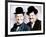 Stan Laurel, Oliver Hardy, ca. 1930s-null-Framed Photo