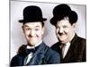 Stan Laurel, Oliver Hardy, ca. 1930s-null-Mounted Photo