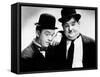 Stan Laurel, Oliver Hardy [Laurel & Hardy], ca. 1930s-null-Framed Stretched Canvas
