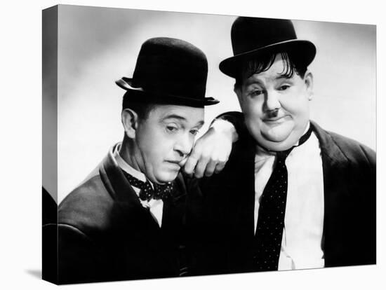 Stan Laurel, Oliver Hardy [Laurel & Hardy], ca. 1930s-null-Stretched Canvas