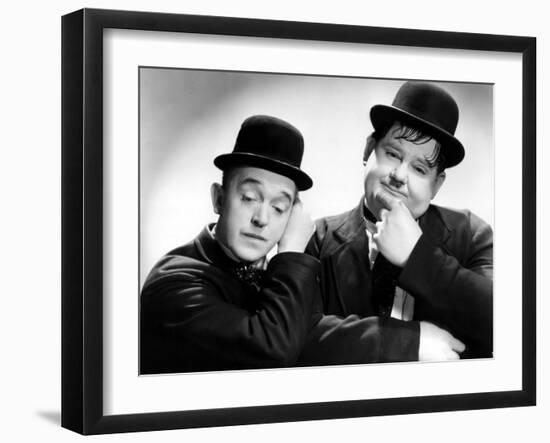 Stan Laurel, Oliver Hardy-null-Framed Photo