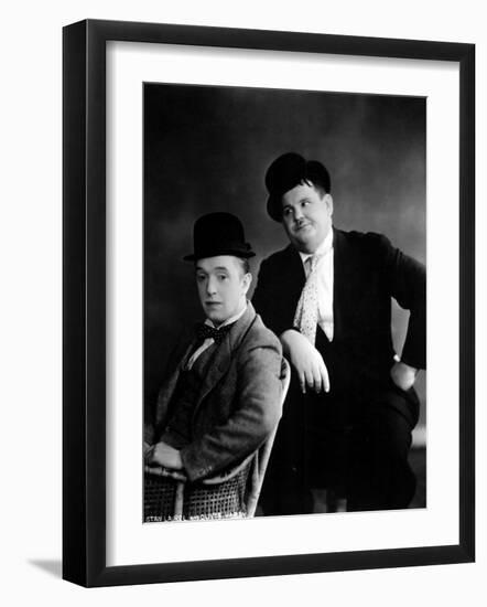 Stan Laurel, Oliver Hardy-null-Framed Photo