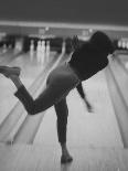 Bowler Phyllis Mercer Gracefully Flinging Ball Down Lane-Stan Wayman-Photographic Print