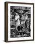 Stan Wentland and Wife Jo Restock Grocery Store, Rockford, Illinois-Margaret Bourke-White-Framed Photographic Print