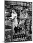 Stan Wentland and Wife Jo Restock Grocery Store, Rockford, Illinois-Margaret Bourke-White-Mounted Photographic Print