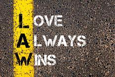 Love Always Wins - Law Concept-StanciuC-Photographic Print