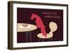 Stand - Darker Version-Dog is Good-Framed Premium Giclee Print