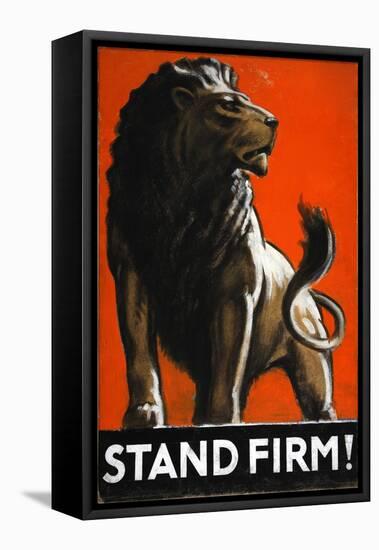 Stand Firm-Vintage Apple Collection-Framed Stretched Canvas