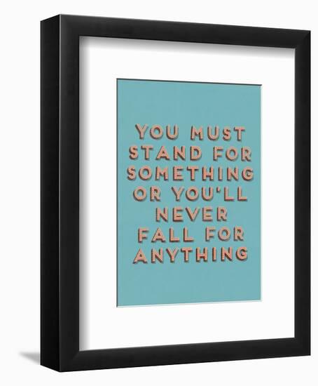 Stand for Something-null-Framed Giclee Print