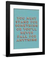 Stand for Something-null-Framed Giclee Print
