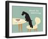 Stand For Something-Dog is Good-Framed Art Print