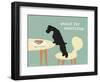 Stand For Something-Dog is Good-Framed Art Print