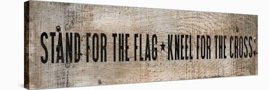 Stand for the Flag-null-Stretched Canvas