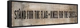 Stand for the Flag-null-Framed Stretched Canvas