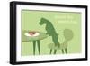 Stand - Green Version-Dog is Good-Framed Premium Giclee Print