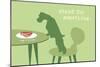 Stand - Green Version-Dog is Good-Mounted Premium Giclee Print
