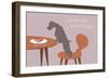 Stand - Naturals Version-Dog is Good-Framed Premium Giclee Print