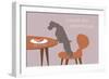 Stand - Naturals Version-Dog is Good-Framed Premium Giclee Print