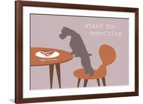 Stand - Naturals Version-Dog is Good-Framed Art Print