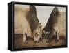 Stand Off II-Kathy Winkler-Framed Stretched Canvas