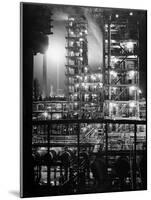 Stand Oil of Baton Rouge Refinery Helps Make Rubber, High-Octane Gasoline and Explosives-Andreas Feininger-Mounted Photographic Print