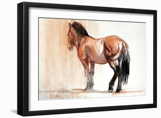 Stand (Przewalski), 2013-Mark Adlington-Framed Giclee Print