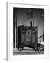 Stand Radio in Living Room-null-Framed Photographic Print