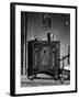 Stand Radio in Living Room-null-Framed Photographic Print